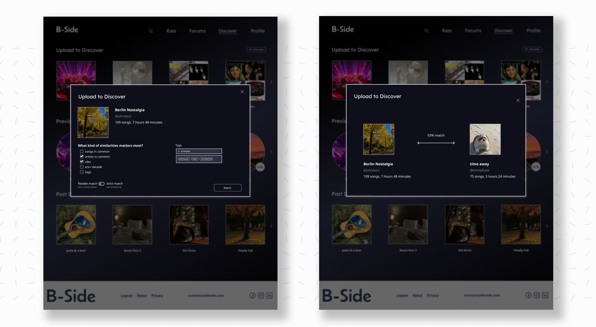 Discover users feature